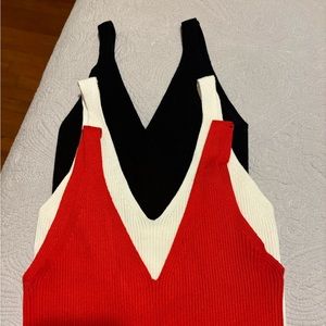 EUC Mango tank sweaters